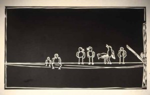 Birdy - Linoleum Print 1998 Birdy - Linoleum Print 1998